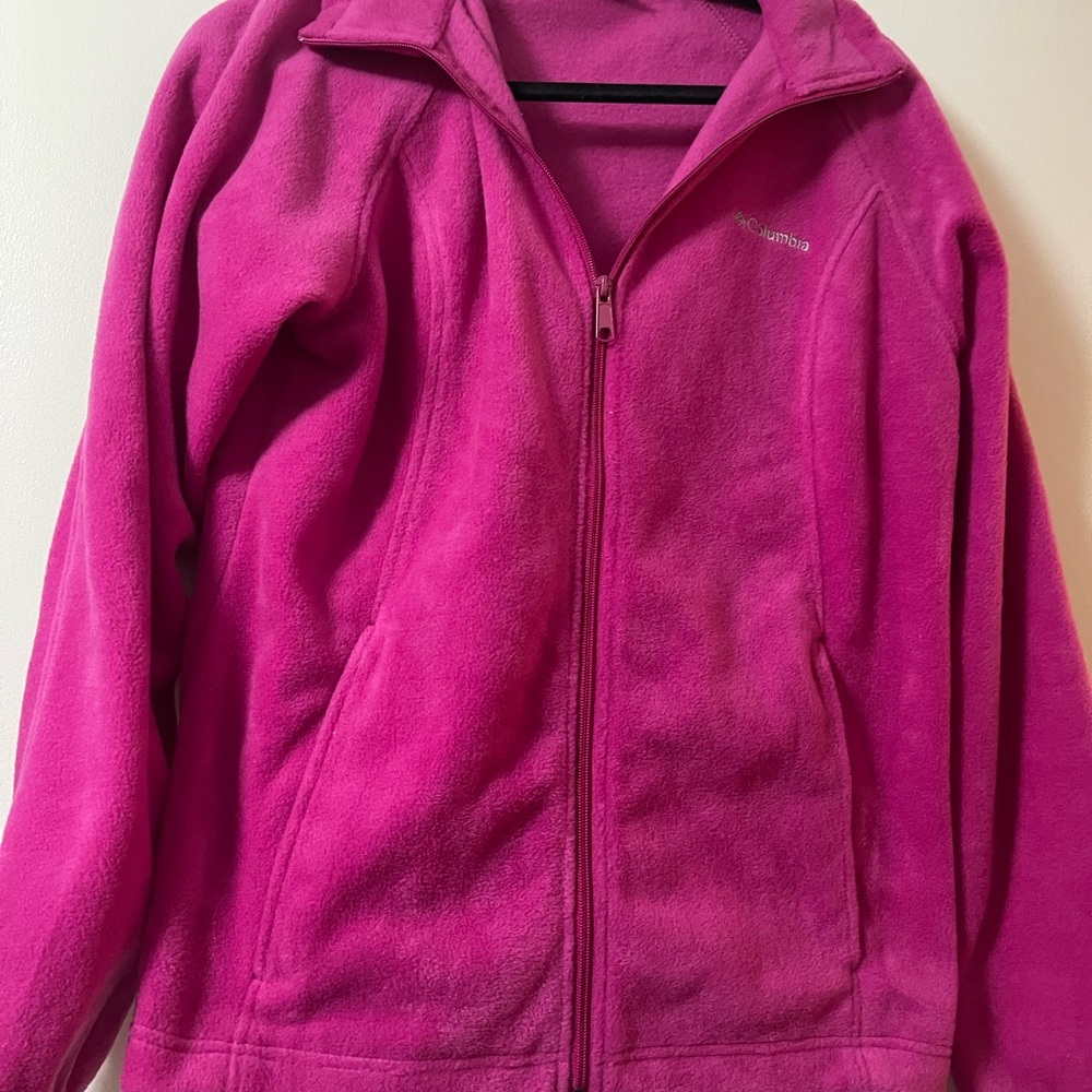 Columbia' Pink Fleece Jacket